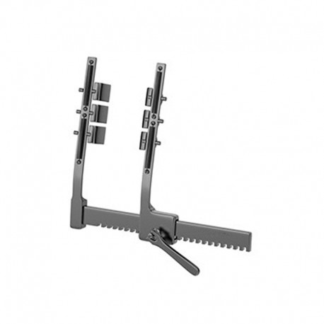 Ankeney Sternal Retractor, Adult Size, Self-Retaining W/ Rack & Pinion Action, Complete W/ 6 Detachable Swivel Blades & 1 Pair Of Springs On Each Arm, Adult, 11 1/2" (30.0 Cm) Arm Length, 3 1/4" (8.0 Cm) Spring Length, 7" (18.0 Cm) Spread, 1 3/8" (3.5 Cm)